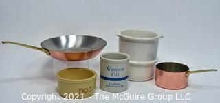 The McGuire Group LLC - Auction: Online Estate Auction - Nov. 8-14, 2019  ITEM: Household: Kitchen: Nice set of Revere Ware Copper Bottom Cooking Pots  and Pans w/lids