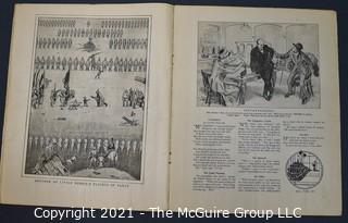 Four (4) Vintage Magazines: Life Magazine 1915, Life Magazine 1924, Judge Magazine 1914 and St Nickolas 1928.