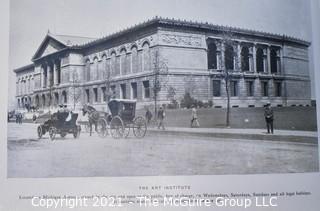 Souvenir Booklet - Chicago As It Is Today: From Up-to-Date Photographs by the Best Artists, The James Bayne Co. Early 1900's