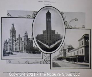 Souvenir Booklet - Chicago As It Is Today: From Up-to-Date Photographs by the Best Artists, The James Bayne Co. Early 1900's