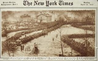 The New York Times Rotogravure Picture Section Sunday April 25, 1915