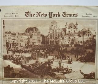 The New York Times Rotogravure Picture Section Sunday April 25, 1915