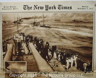 The New York Times Rotogravure Picture Section Sunday September 5, 1915