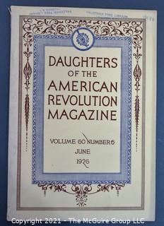 Daughters of the American Revolution magazine - v. 60, no. 6, June 1926