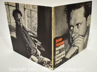 1963 Vinyl LP Record of Dylan Thomas Reading His Complete Recorded Poetry - Spoken Word.