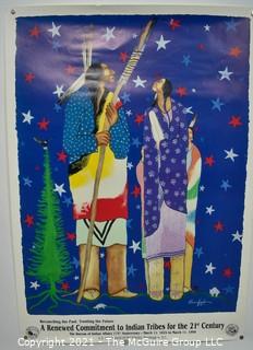 Bureau of Indian Affairs 175th Anniversary Poster, 1999