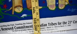 Bureau of Indian Affairs 175th Anniversary Poster, 1999