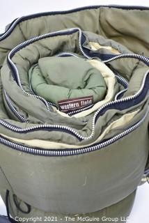 Camp Sleeping Bag and Dome Tent