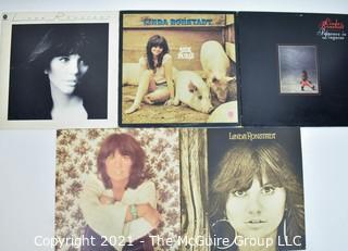 Music 33.3 LP Vinyl Records x 5 Linda Ronstadt anthology