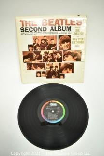 Music 33.3 LP Vinyl Records x 2 BEATLES first and second Capitol albums.