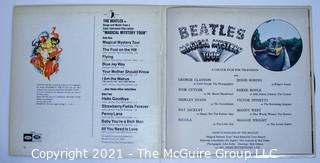 Vintage 33.3 LP Vinyl Record "BEATLES - Magical Mystery Tour" with Original 24 page booklet