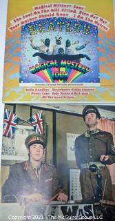 Vintage 33.3 LP Vinyl Record "BEATLES - Magical Mystery Tour" with Original 24 page booklet