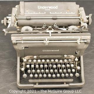 Underwood Manual Typewriter; property of Chuck Lewis