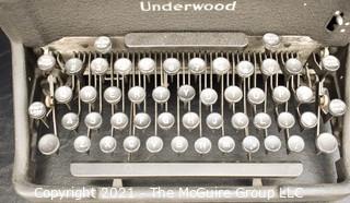 Underwood Manual Typewriter; property of Chuck Lewis