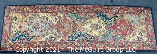 28 x 88" Woolen Carpet Woven in India