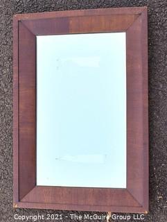 Wood Framed Wall Mirror