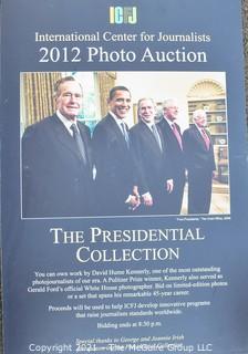 International Center For Journalists 2012 Photo Auction Poster Mounted on Board.