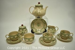 Partial Set of Johnson Brothers Old Granite Provence Bone China.