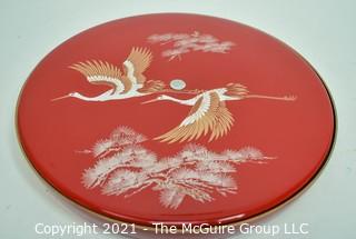 Japanese Lacquerware Covered Serving Dish