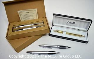 Collection of NIB Writing Instruments by Cross and Calabria 