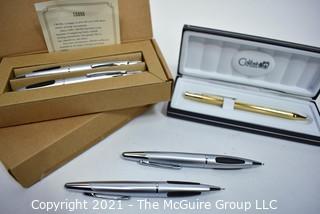 Collection of NIB Writing Instruments by Cross and Calabria 