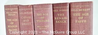 (10) Book Series by Will Durant; published by Simon and Shuster