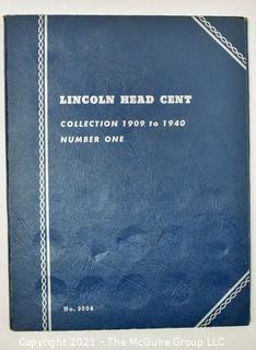 Whitman Coin Folder: Lincoln Head Cent; 1909-1940 