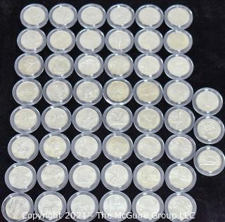 (51) Uncirculated State Quarter coins 