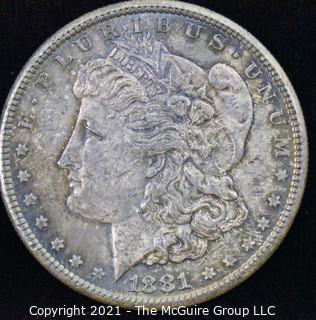 1881-S Morgan Silver Dollar Coin