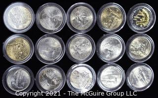 (15) Uncirculated State Quarters Coins