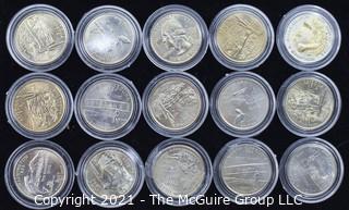 (15) Uncirculated State Quarter Coins