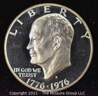 (4) Eisenhower Proof Uncirculated Dollar Coins