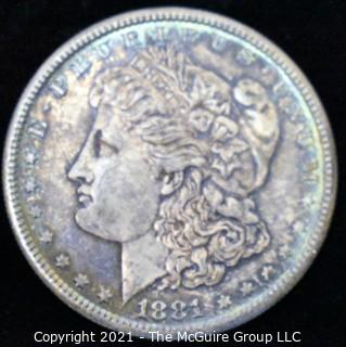 1881-S Morgan Silver Dollar Coin