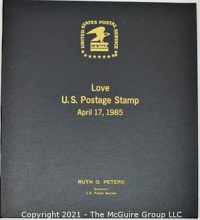 USPS First Day of Issue Ceremony "Love Stamp", April 17, 1985 