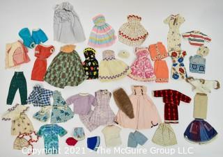 Group of Vintage Barbie Doll Clothes. 