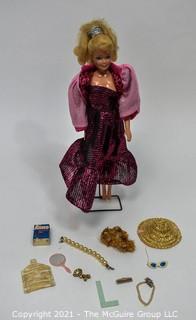 Vintage Barbie Doll with Accessories