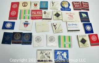 Group of Vintage Matchbooks
