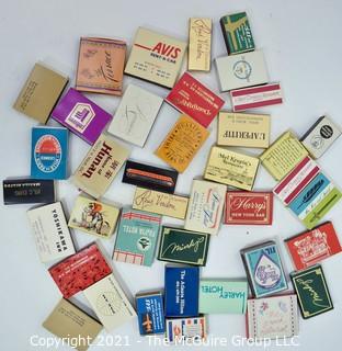 Collection of Vintage Matchbooks. 