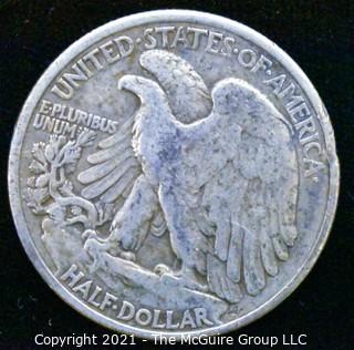 1943 Walking Liberty Half Dollar Coin 