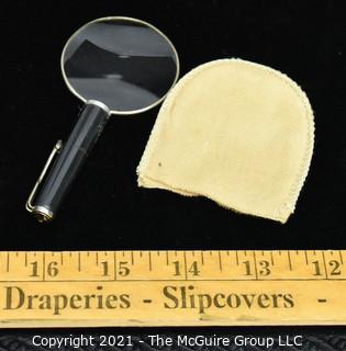 Pocket Clip-on Magnifying Glass with Cover