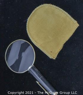 Pocket Clip-on Magnifying Glass with Cover