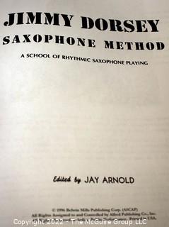 Saxophone Tutorial Music Books - Dorsey, Parker, Coltrane, Rollins