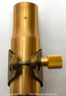 Woodwind Mouthpiece Lebayle Jazz Baritone Saxophone Metal Mouthpiece #7 with Ligature