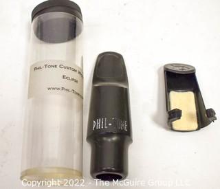 Woodwind Musical Instrument Mouthpiece - Phil-tone Eclipse .165 w/shipping tube