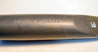 Woodwind Musical Instrument Mouthpiece - Custom David A Zagar metal 7 (2008) w/F.L. Ligature Cap