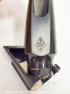 Woodwind Musical Instrument Mouthpiece - Meyer 5M with Vandoren Ligature and F L Cap. Unused.