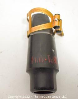 Woodwind Musical Instrument Mouthpiece - Vintage Phil-Tone Alto Sax "Solstice" .081 with Ligature