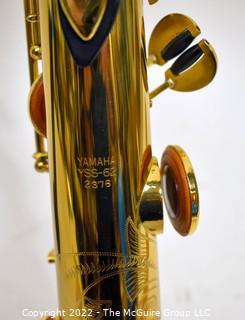 Yamaha YSS-62 Soprano Straight Saxophone in hard case w/accessories SN# 2376 (Beautiful Condition) (1980?) (Purple Logo)