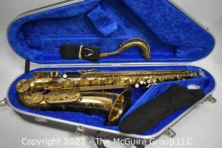 Vito "Duke" Soprano Saxophone Made In France by Beaugnier / Leblanc With Hiscox Pro II Hard Case. Mouthpiece sold separately in this auction.