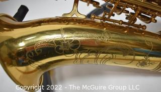 SML Rev D Alto Saxophone, SN# 14514 with Hiscox Pro II hard case.  Mouthpiece sold separately in this auction.